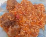 Foto del paso 5 de la receta: Albóndigas con Arroz 💖