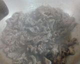A picture of step 15 of Dry beef chilli.