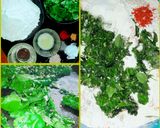 A picture of step 1 of Methi Masala Biscuit Bhakri.