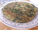 Foto del paso 4 de la receta: Tortilla de espinaca rellena de queso
