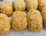 Foto del paso 6 de la receta: Croquetas  de Jamón con rebozado de Kikos de Maíz  tostado