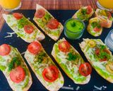 A picture of step 7 of Easy Open faced Avocado 🥑 Caprese-10 Minutes Power Appetiser 🥖.