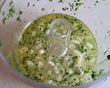 A picture of step 6 of Tabbouleh with Teriyaki Salmon.