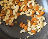 A picture of step 2 of Dhaniya panjiri.