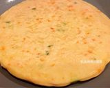 A picture of step 9 of Pan-Fried Rice and Wheat Flatbread.
