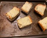 A picture of step 5 of Easy stuffed shells (pasta bake) spinach mushrooms and ricotta cheese.