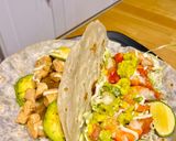 Hình bước làm 4 của món Taco Tôm