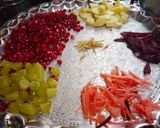 A picture of step 1 of Dahi Vada.