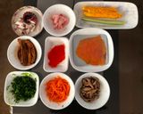 A picture of step 2 of Japanese Big Sushi Roll.