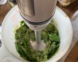 A picture of step 2 of Salsa Verdi.