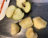 Une image de l'étape 4 de Tarte skull aux pommes et prunes pâte sablée aux amandes.