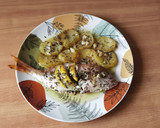 Foto del paso 10 de la receta: Besugos al horno con patatas, infusionados con aceite de tomillo