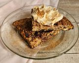 Foto del paso 6 de la receta: 🍎Tortilla dulce de manzana con avena, pasas y nueces🍎Postre sin azúcar, sin edulcorante, sin harina🍎