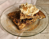 Foto del paso 6 de la receta: 🍎Tortilla dulce de manzana con avena, pasas y nueces🍎Postre sin azúcar, sin edulcorante, sin harina🍎