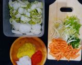 Foto langkah ke 6 dari resep Kimchi Lobak dan Sawi Putih.