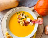 Une image de l'étape 7 de Mon velouté de butternut à la châtaigne.