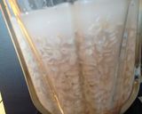 A picture of step 3 of Oat Horchata.