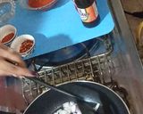 A picture of step 1 of Red & Hot sauce pasta.