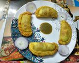 কিমা পিঠা /জামাই আদর পিঠা (keema pitha recipe in Bengali) রেসিপি ধাপ - 8 ছবি