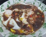 Gambar langkah 3 resipi Telur asam.