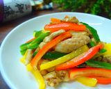 【御釀快炒提味】彩椒雞柳的食譜步驟5照片