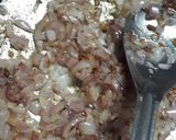 A picture of step 2 of Aloo(potato) bhindi(okra) chatakedar.