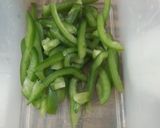 A picture of step 2 of Sausage Fajitas.