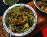 A picture of step 5 of Spicy Tangy Aloo Chaat.