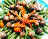Hình bước làm 2 của món Đậu đũa sauce dầu hào (món chay)