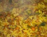 Foto del paso 5 de la receta: Arroz tostado con lentejas😜