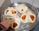চিজি পনির জিংগি পার্সেল রেসিপির ধাপ 5 ছবি