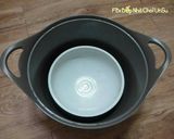 Hình bước làm 8 của món Cơm Rượu Nếp Cẩm