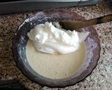A picture of step 3 of Soft fluffy pancakes.