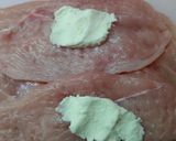 Juhtúróval töltött csirkemell recept fázis 1 fotója