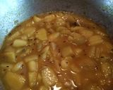 A picture of step 3 of Raw Mango curry.