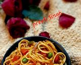 वेज नूडल्स (Veg Noodles recipe in hindi) रेसिपी चरण 8 फोटो
