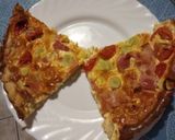 Sonkás Quiche Lorraine recept fázis 3 fotója