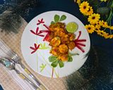 عکس مرحله 8 از دستور میگو به روش پخت آسیایی