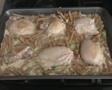 A picture of step 7 of Baked chicken with penne rigate.