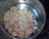Red milky pasta momo recipe step 2 photo