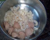 A picture of step 2 of Red milky pasta momo.