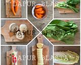 Foto langkah ke 1 dari resep Sapo tahu ayam jamur kuah kaldu.