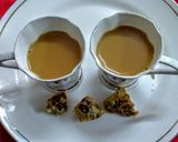 A picture of step 1 of Gud ki chai.