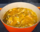 Foto del paso 4 de la receta Arroz integral caldoso con conejo, alcachofas y hierbas
