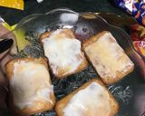 A picture of step 2 of Tuc appetizers.