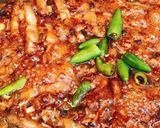 Hình bước làm 4 của món Kho Quẹt Từ Thịt Ba Chỉ & Tôm Tươi