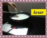 A picture of step 4 of Milk peda.