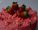 Foto del paso 6 de la receta: Tarta red velvet con corazón