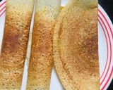 A picture of step 2 of Masal dosa.