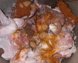 A picture of step 2 of Cinnamon flavoured chicken peppersoup.